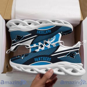 Carolina Panthers NFL Clunky Shoes Running Max Soul Shoes For Men And Women Product Photo 4