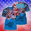 Carolina Panthers NFL Independence Day Gift Football Team T-Shirt