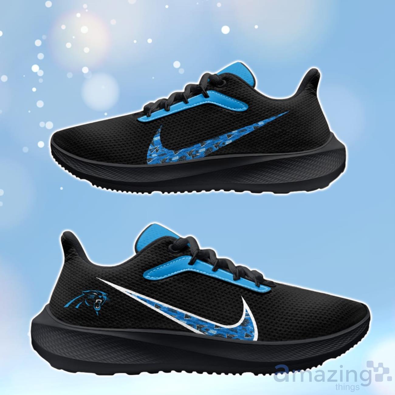 Carolina Panthers NFL Running Shoes Sneaker For Men Women image Carolina Panthers NFL Running Shoes Sneaker For Men Women Product Photo 1
