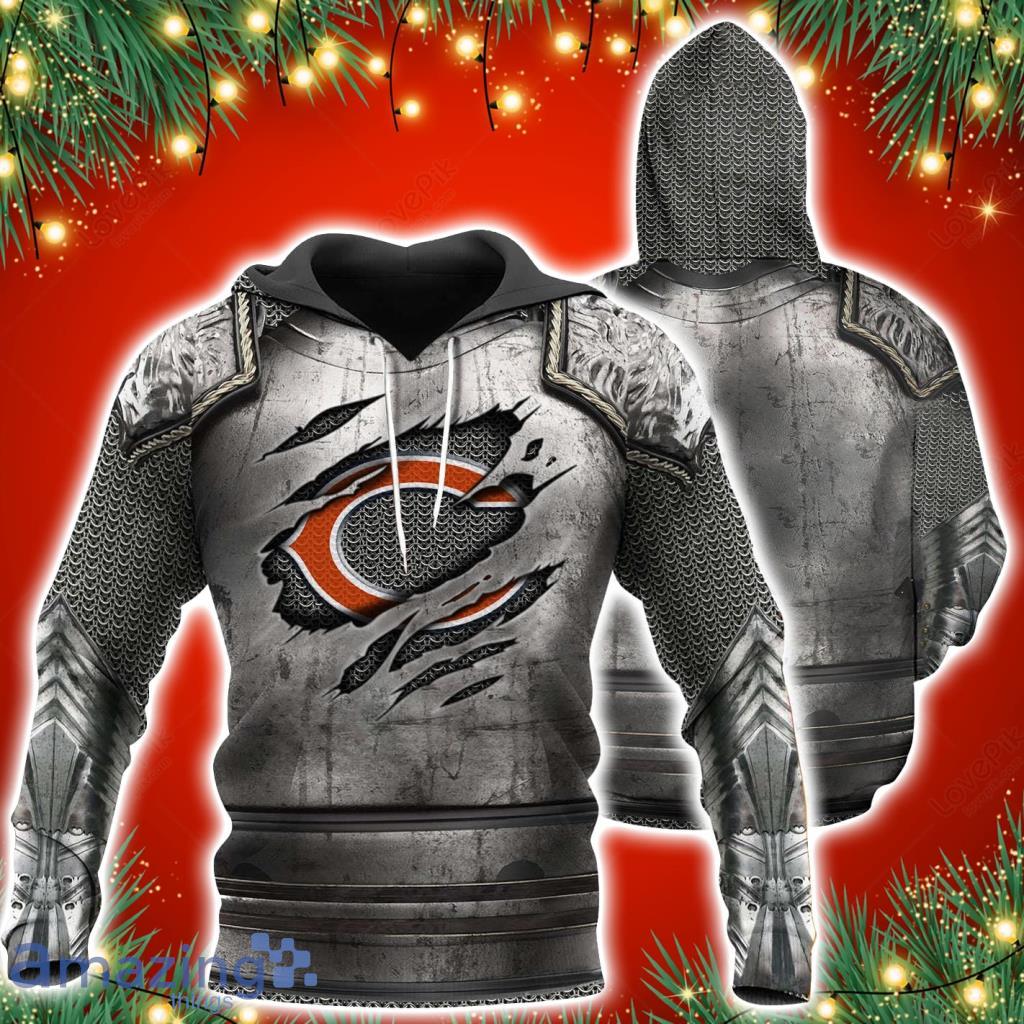 Chicago Bears NFL Hoodie 3D All Over Print Detailed Patterns For Fans image Chicago Bears NFL Hoodie 3D All Over Print Detailed Patterns For Fans Product Photo 1