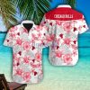 Chicago Bulls Lily And Hibicus Flower Pattern Tropical Hawaiian Shirt Men Women Beach Shirt