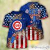 Chicago Cubs MLB Independence Day 3D T- Shirts