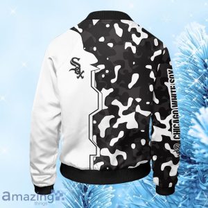 Chicago White Sox MLB Camouflage Black Bomber Jacket Gift For Fans Product Photo 2