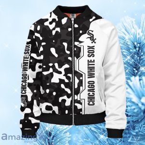 Chicago White Sox MLB Camouflage Black Bomber Jacket Gift For Fans Product Photo 1