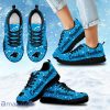 Christmas Snowing Incredible Pattern Carolina Panthers Sneakers Shoes Gift For Big Fans