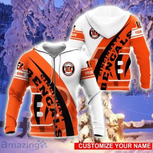 Cincinnati Bengals 3D Hoodie All Over Printed Personalized Name Casual Hoodie Sport Fans Product Photo 1