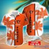 Cincinnati Bengals Hawaiian Shirt And Shorts Set Custom Name Summer Vacation Shirt NFL Fans