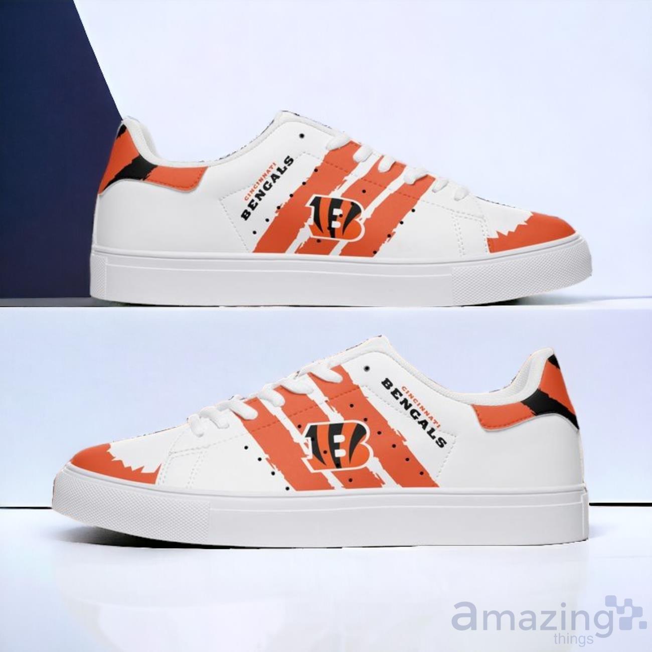 Cincinnati Bengals Limited Edition Men's And Women's Skate Shoes image Cincinnati Bengals Limited Edition Men's And Women's Skate Shoes