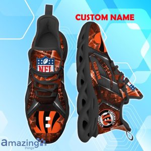 Cincinnati Bengals Max Soul Shoes Personalized Name A Great Gift For Fans Product Photo 2