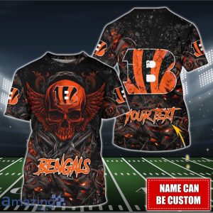 Cincinnati Bengals NFL 3D Shirt Hoodie Custom Name For Fans image Cincinnati Bengals NFL 3D Shirt Hoodie Custom Name For Fans Product Photo 2
