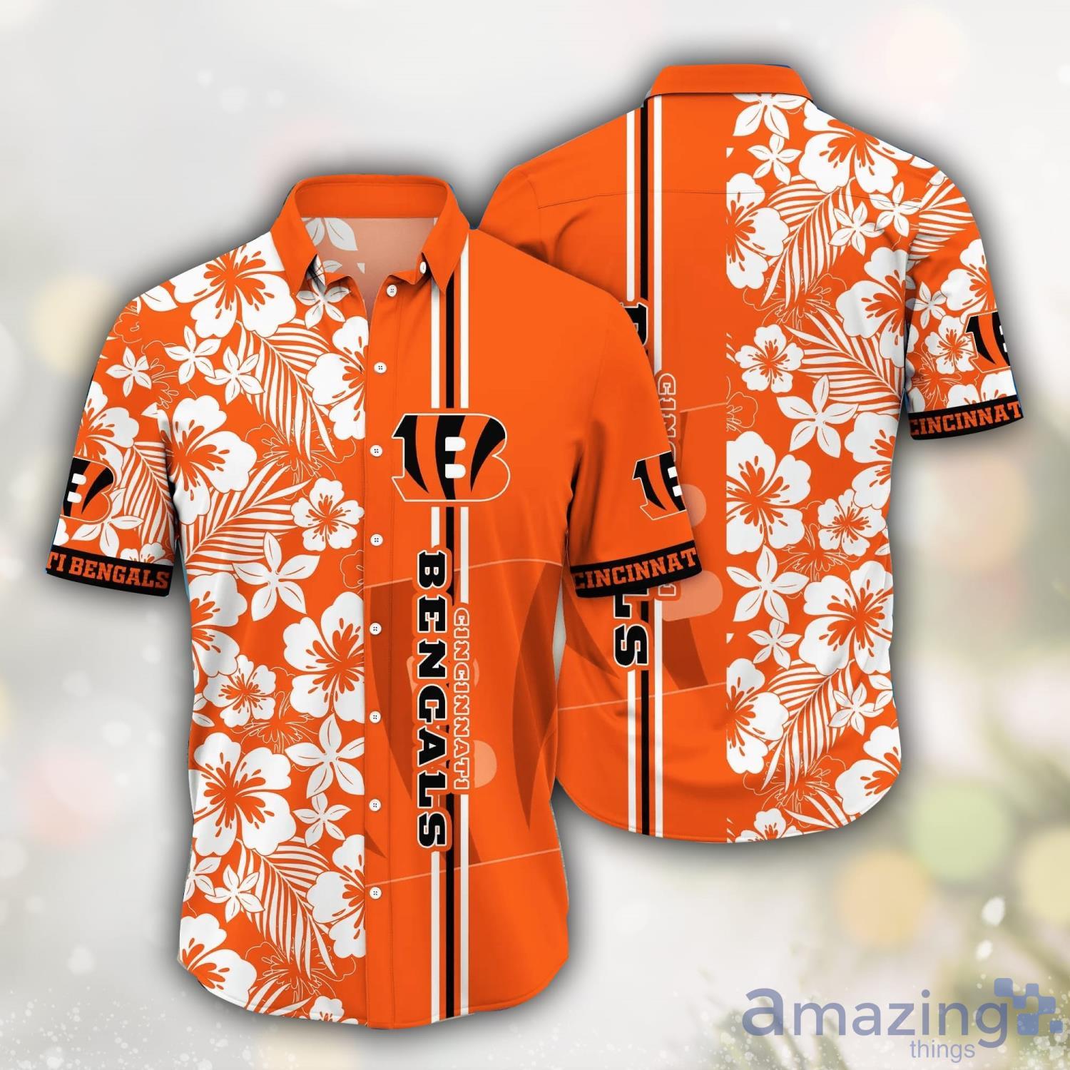 Cincinnati Bengals NFL Flower Hawaii Shirt Summer Gift Men And Wwomen Shirts Product Photo 1