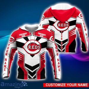 Cincinnati Reds 3D Hoodie All Over Printed Personalized Name Special Design For Fans Product Photo 2