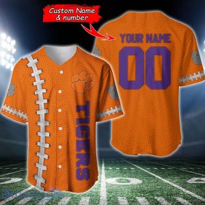 Clemson Tigers BaseBall jersey Shirt Custom Name & Custom Number For Fans Product Photo 1