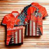 Cleveland Browns American Flag Hawaiian Shirt 3D For Men Women
