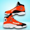 Cleveland Browns Nfl Football Team Air Jordan 13 Sneaker Shoes