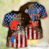Cleveland Browns NFL Independence Day 3D T- Shirts