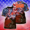 Cleveland Browns NFL Independence Day Gift Football Team T-Shirt