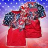 Cleveland Indians MLB Independence Day Gift Football Team T-Shirt