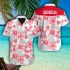 Club Necaxa Lily And Hibicus Flower Pattern Tropical Hawaiian Shirt Men Women Beach Shirt