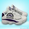 Colorado Rockies Mlb Teams Football Air Jordan 13 Sneaker Shoes For Fans