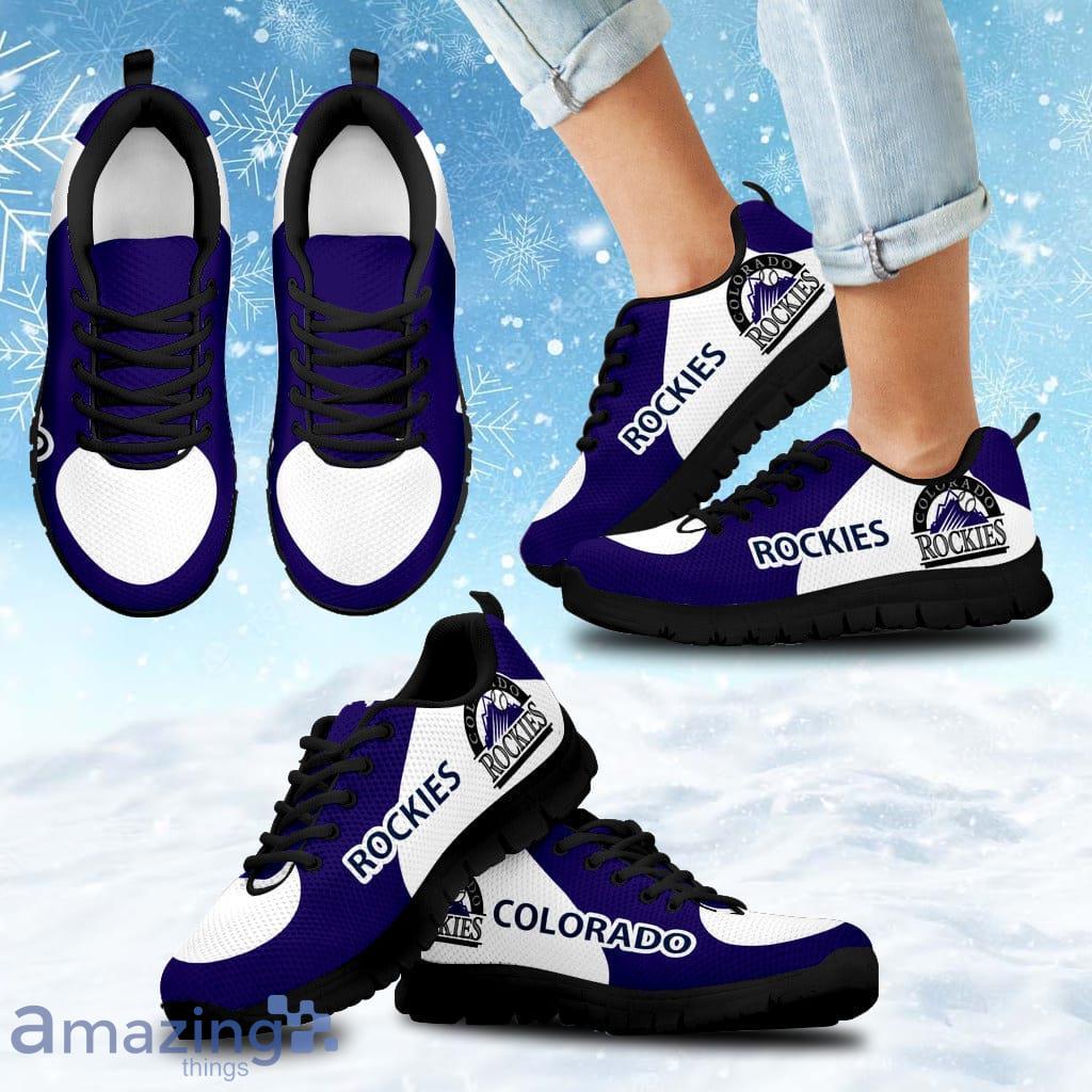 Colorado Rockies Top Logo Sneakers Shoes Gift For Big Fans image Colorado Rockies Top Logo Sneakers Shoes Gift For Big Fans Product Photo 1