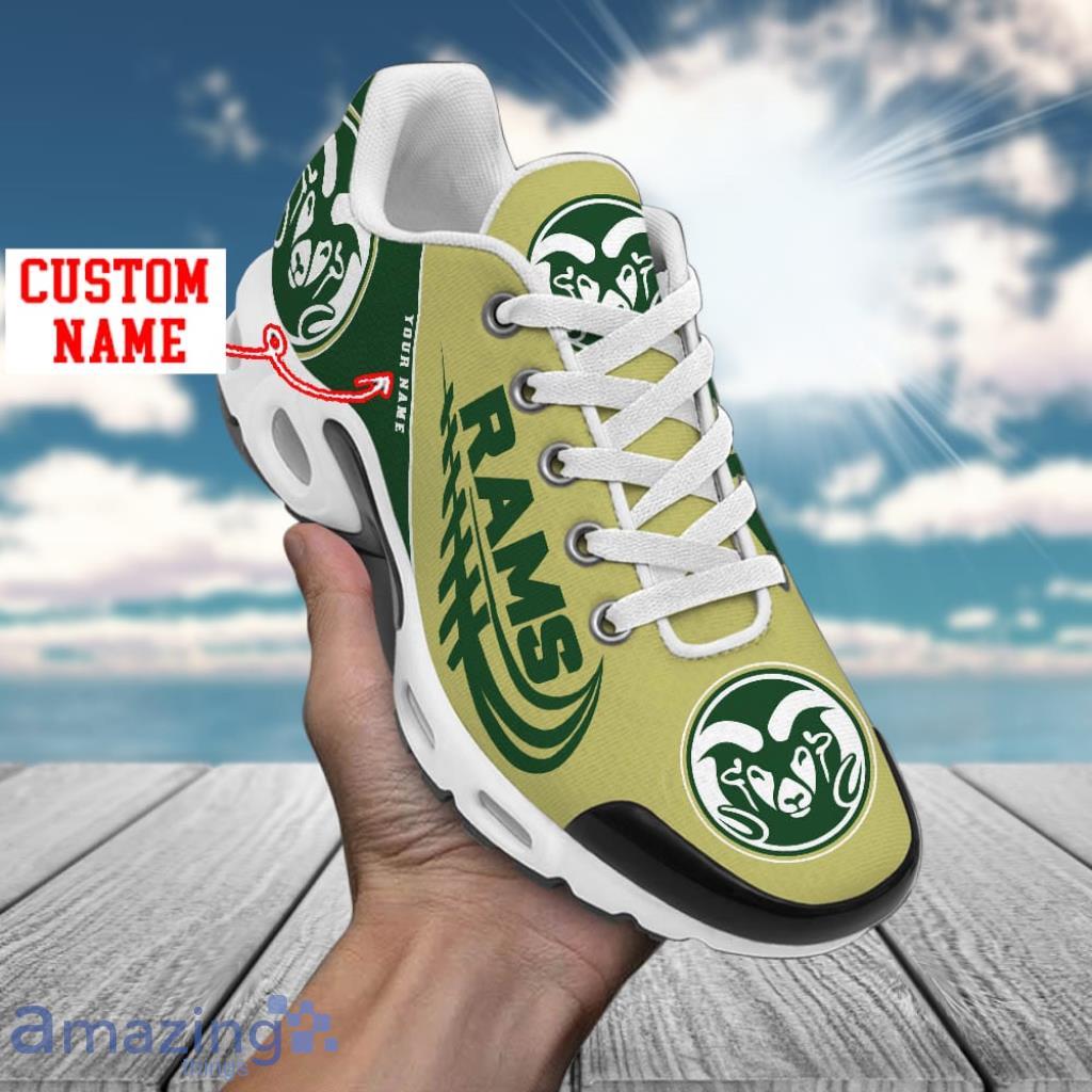 Colorado State Rams Custom Name Air Cushion Sports Shoes Upgrade Your New Style image Colorado State Rams Custom Name Air Cushion Sports Shoes Upgrade Your New Style Product Photo 1