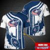 Columbus Blue Jackets NHL Custom Name Special T-Shirt For Fans