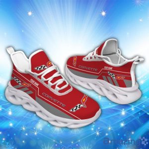 Corvette C6 Max Soul Shoes Custom Name Sneakers Car Lovers Gift Product Photo 1