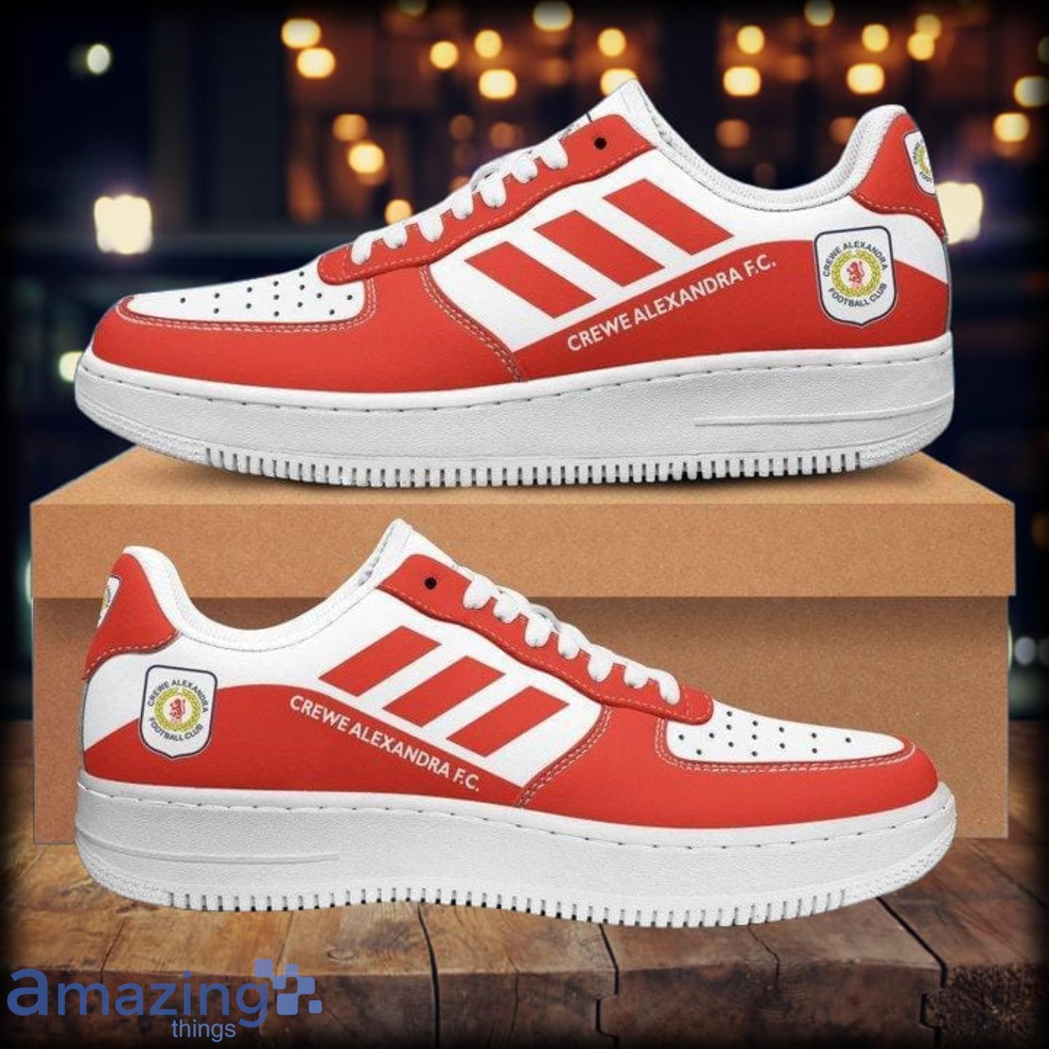 Crewe Alexandra F.C Sport Shoes Air Force 1 Sneaker For Men And Women image Crewe Alexandra F.C Sport Shoes Air Force 1 Sneaker For Men And Women Product Photo 2