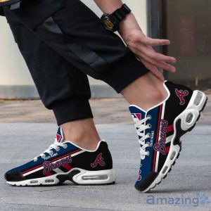 Custom Name Big Fans Atlanta Braves Air Cushion Sport Shoes For Men And Women Trendy Sneakers Product Photo 4
