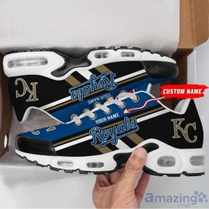 Custom Name Big Fans Kansas City Royals Air Cushion Sport Shoes For Men And Women Trendy Sneakers Product Photo 3
