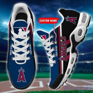 Custom Name Big Fans Los Angeles Angels Air Cushion Sport Shoes For Men And Women Trendy Sneakers Product Photo 2