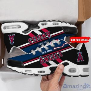 Custom Name Big Fans Los Angeles Angels Air Cushion Sport Shoes For Men And Women Trendy Sneakers Product Photo 3