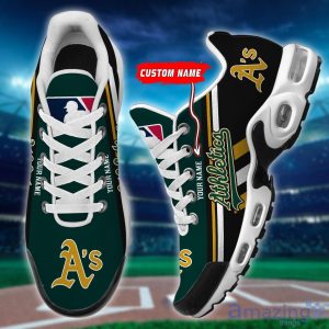 Custom Name Big Fans Oakland Athletics Air Cushion Sport Shoes For Men And Women Trendy Sneakers Product Photo 2