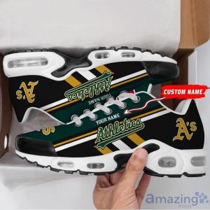 Custom Name Big Fans Oakland Athletics Air Cushion Sport Shoes For Men And Women Trendy Sneakers Product Photo 3