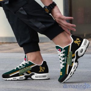 Custom Name Big Fans Oakland Athletics Air Cushion Sport Shoes For Men And Women Trendy Sneakers Product Photo 4