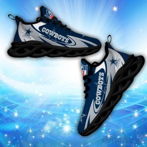 Custom Name Dallas Cowboys Personalized Sneakers Max Soul Shoes Running Gift Product Photo 1