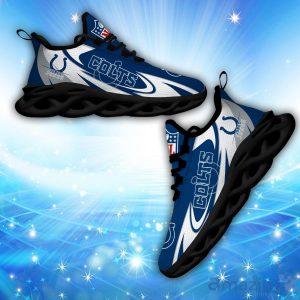 Custom Name Indianapolis Colts Personalized Sneakers Max Soul Shoes Running Gift Product Photo 1