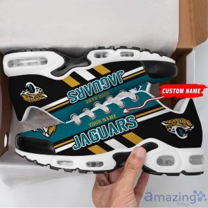 Custom Name Jacksonville Jaguars Logo Team Air Cushion Sport Shoes Sport Shoes For Fans Gift Product Photo 4