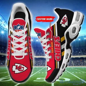 Custom Name Kansas City Chiefs Logo Team Air Cushion Sport Shoes Sport Shoes For Fans Gift Product Photo 1