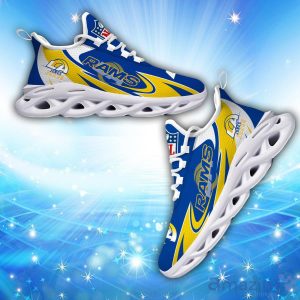 Custom Name Los Angeles Rams Personalized Sneakers Max Soul Shoes Running Gift Product Photo 2