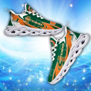 Custom Name Miami Hurricanes Personalized Sneakers Max Soul Shoes Running Gift Product Photo 2