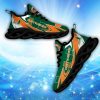 Custom Name Miami Hurricanes Personalized Sneakers Max Soul Shoes Running Gift