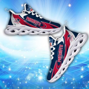Custom Name New England Patriots Personalized Sneakers Max Soul Shoes Running Gift Product Photo 2