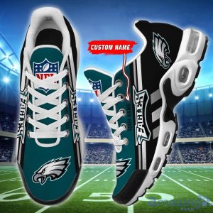 Custom Name Philadelphia Eagles Logo Team Air Cushion Sport Shoes Sport Shoes For Fans Gift Product Photo 1