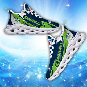 Custom Name Seattle Seahawks Personalized Sneakers Max Soul Shoes Running Gift Product Photo 2