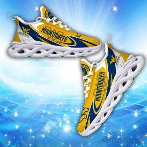 Custom Name West Virginia Mountaineers Personalized Sneakers Max Soul Shoes Running Gift Product Photo 2