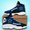 Dallas Cowboys Nfl Football Team Air Jordan 13 Sneaker Shoes