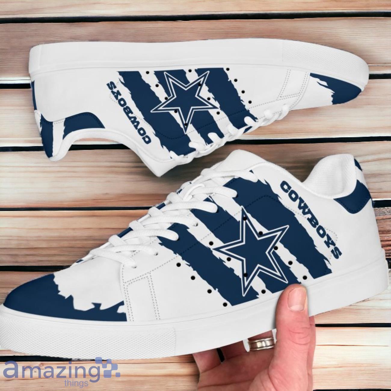 Dallas Cowboys Nfl Skate Shoes For Ultimate Fan Fashion image Dallas Cowboys Nfl Skate Shoes For Ultimate Fan Fashion Product Photo 1