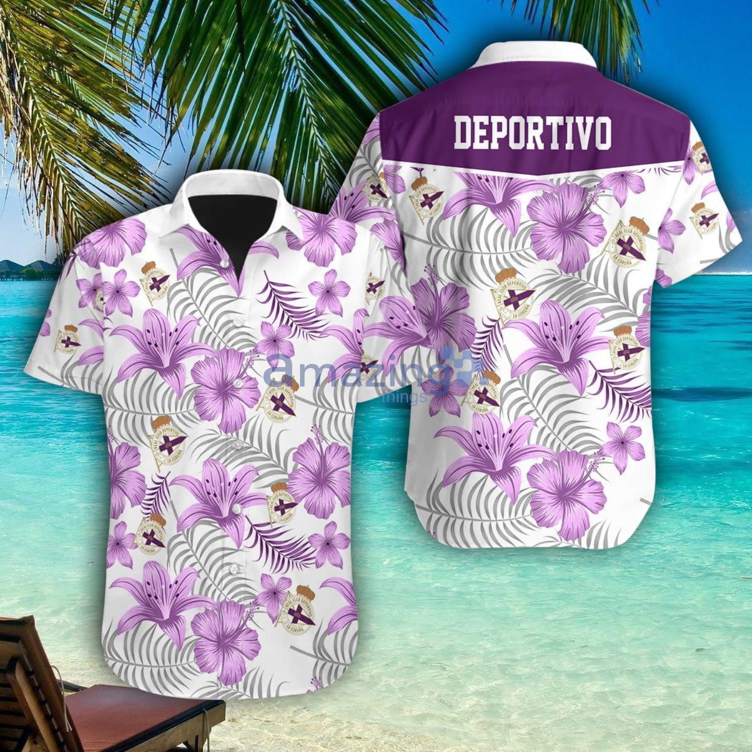 Deportivo Lily And Hibicus Flower Pattern Tropical Hawaiian Shirt Men Women Beach Shirt image Deportivo Lily And Hibicus Flower Pattern Tropical Hawaiian Shirt Men Women Beach Shirt Product Photo 1
